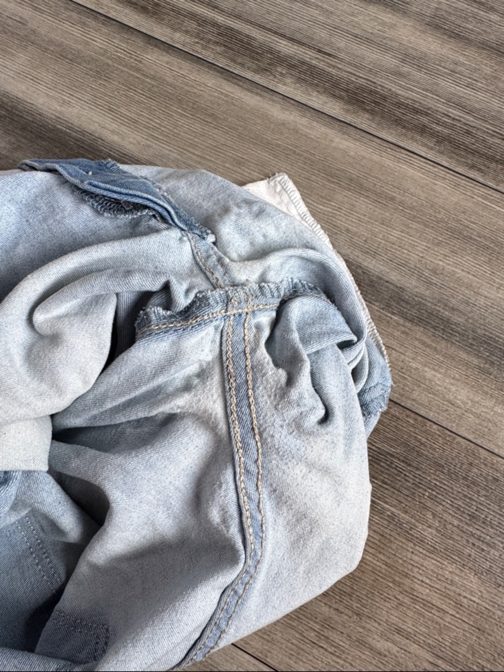 Levi's 710 Super Skinny Pale Blue Jeans - Picture 6 of 7